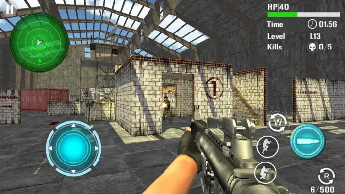 Critical Strike Killer Shooter android App screenshot 0