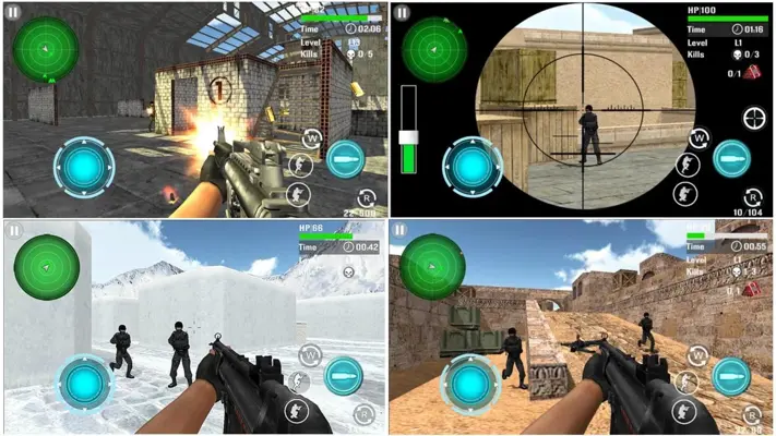 Critical Strike Killer Shooter android App screenshot 4