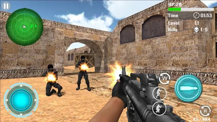 Critical Strike Killer Shooter android App screenshot 5